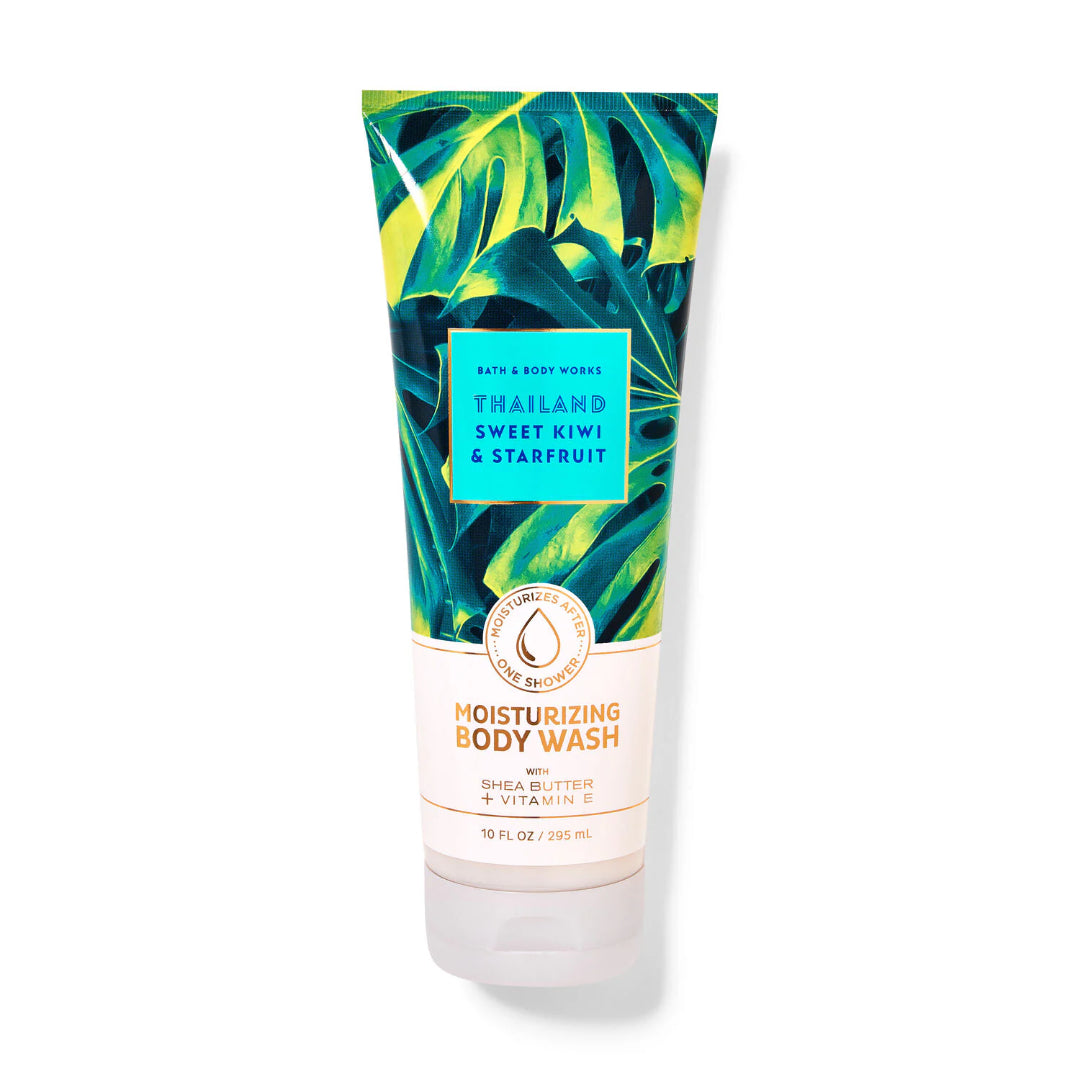 Bath And Body Works Moisturizing Body Wash 295ml - Thailand Sweet Kiwi & Starfruit - Medaid International