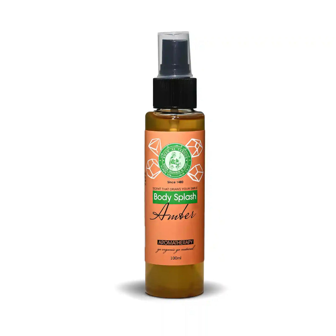 Khan Al Saboun Body Splash 100ml - Amber - Medaid International