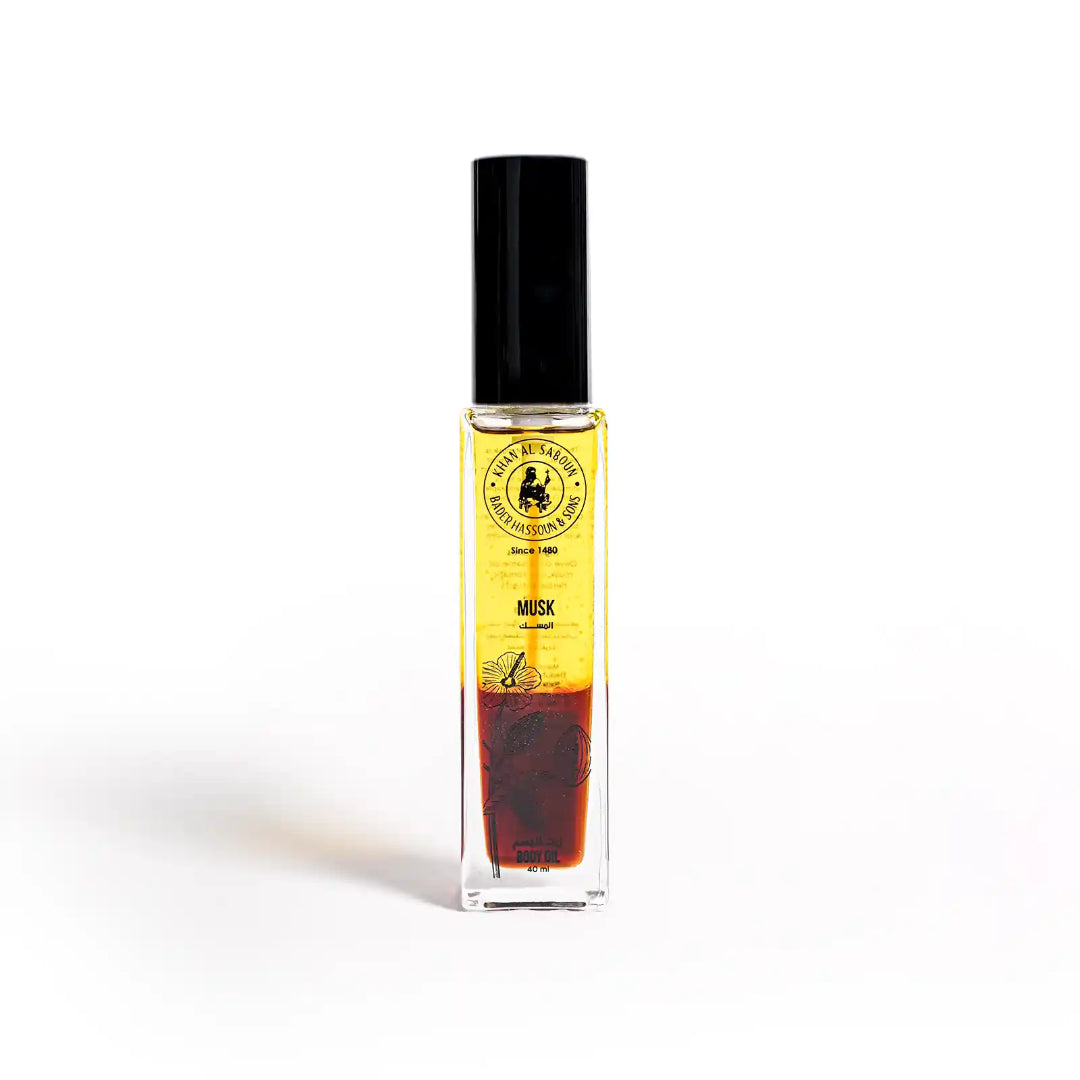 Khan Al Saboun Body oil 40ml - Musk - Medaid International