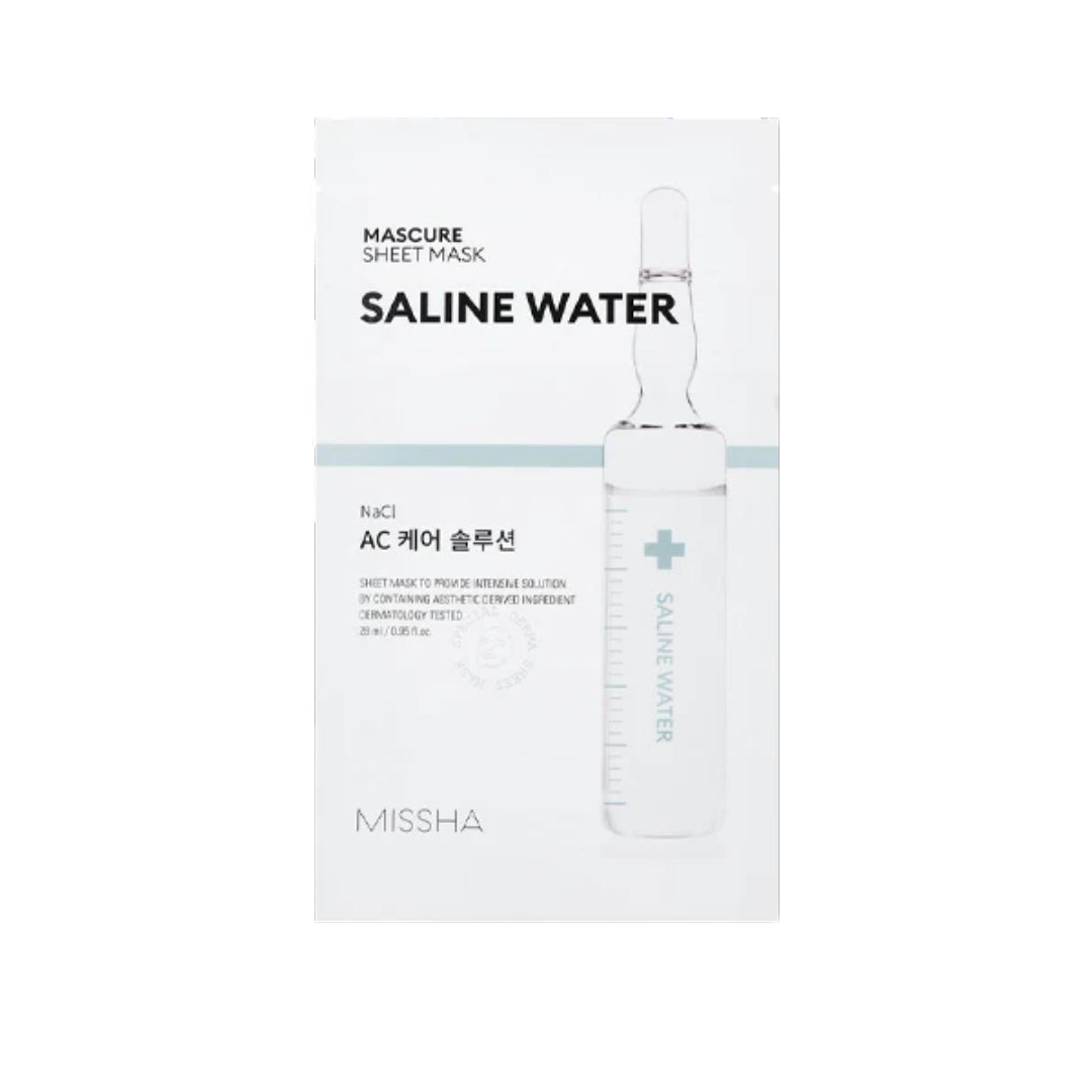 Missha Mascure Sheet Mask Saline Water - Medaid International