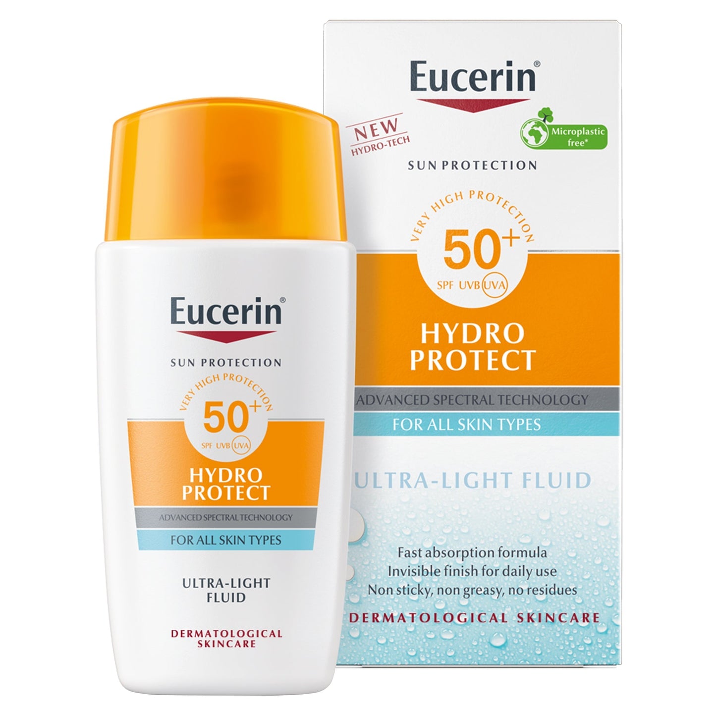 Eucerin Sun Hydro Protect Ultra Light Fluid SPF 50+ - Medaid International