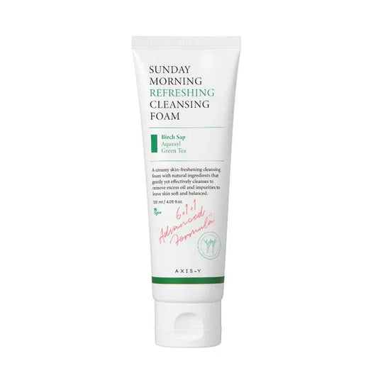 Axis-Y Sunday Morning Refreshing Cleansing Foam 120ml