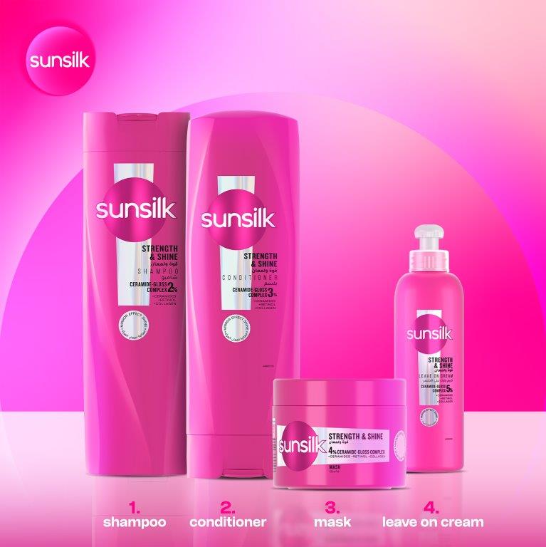 Sunsilk Shampoo Shine & Strength 600ml, 20% OFF