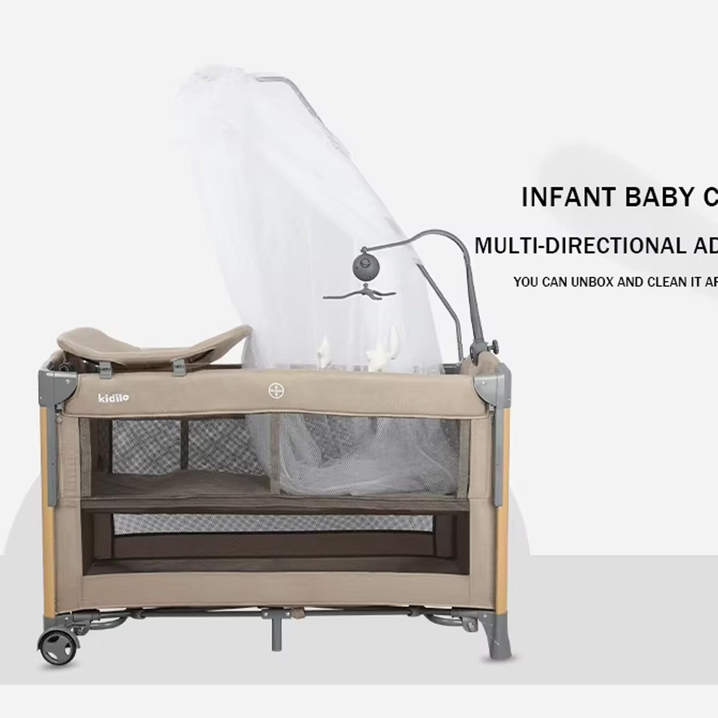 Kidilo T-703M Kids Playpen