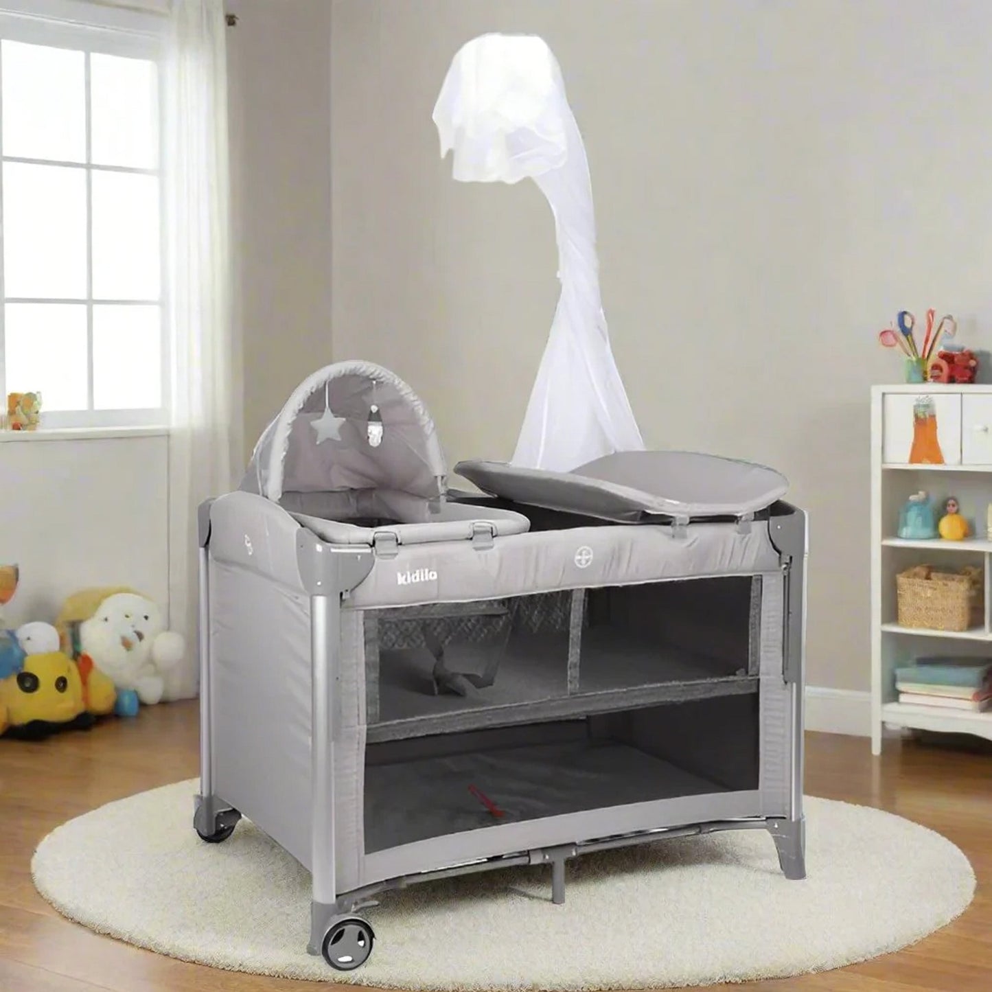 Kidilo T-703M Kids Playpen