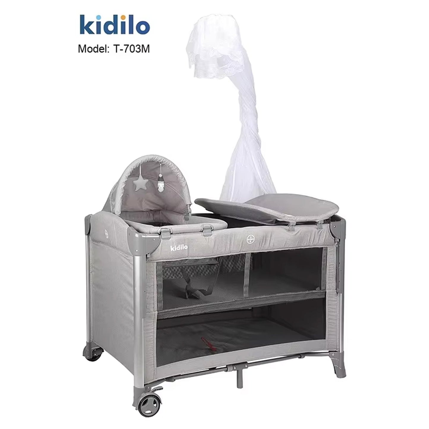 Kidilo T-703M Kids Playpen
