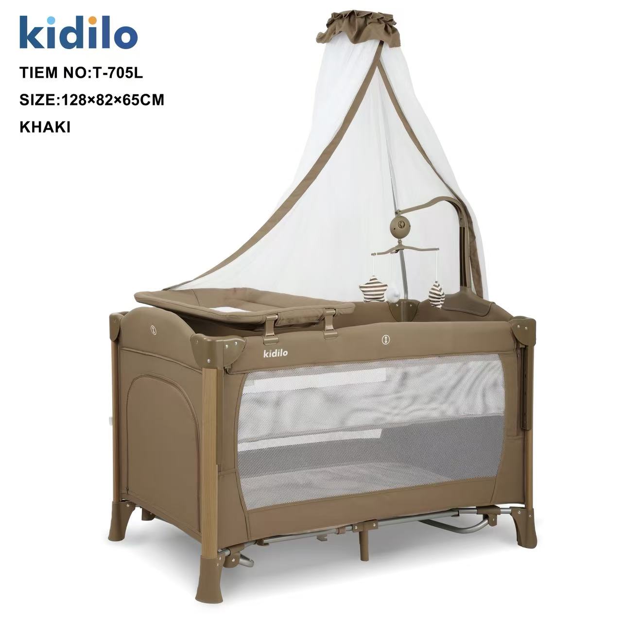 Kidilo Travel Cot T-705L