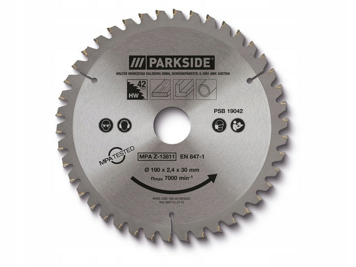 Parkside 190mm TCT Circular Saw Blade