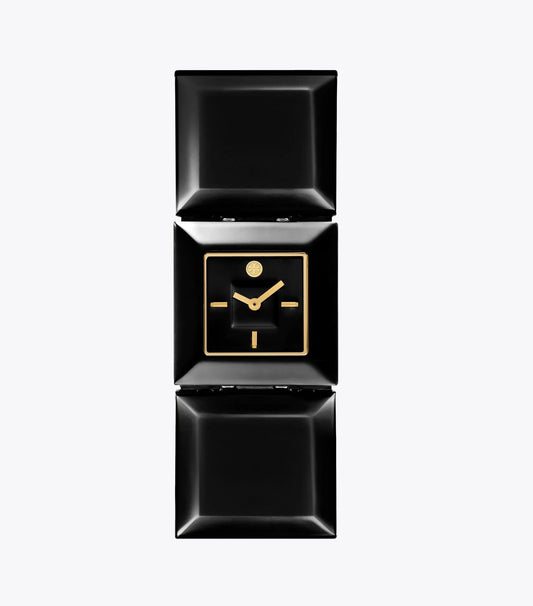 Tory Burch Women's Black Enamel Bangle Watch | Tory Burch in Lebanon