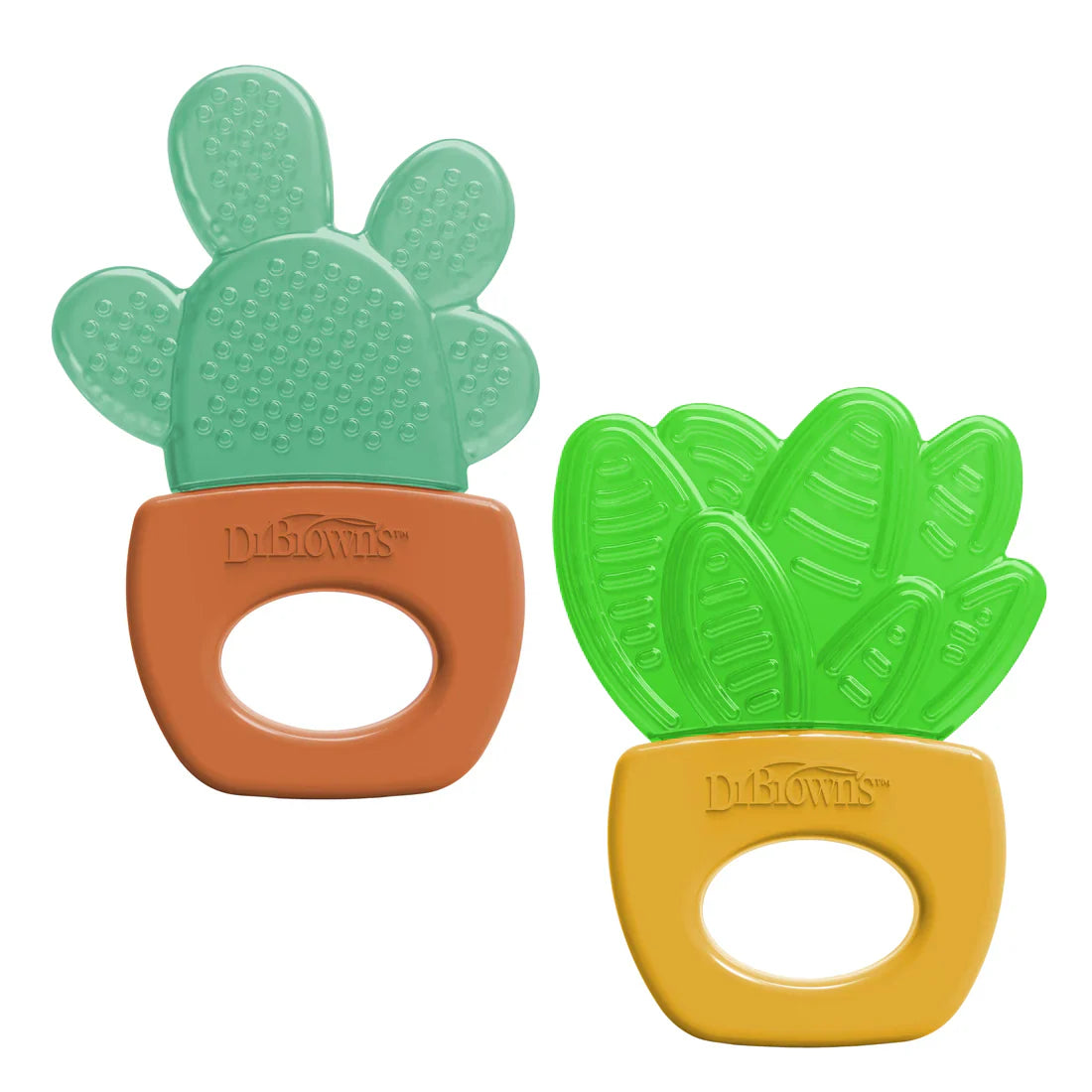 DrBrown's - Aquacool Water-Filled Teethers - Houseplants 2packs - 3m+