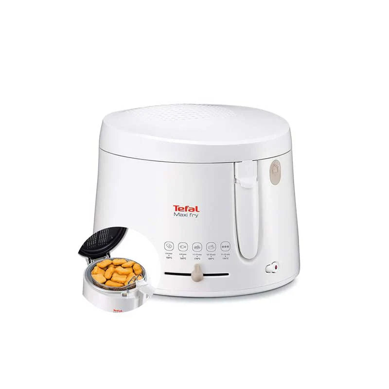 Tefal, Maxi Fry Fryer Fixed Bowl 2.1 Liter /1.2 Kg – FF100073 Save 20%