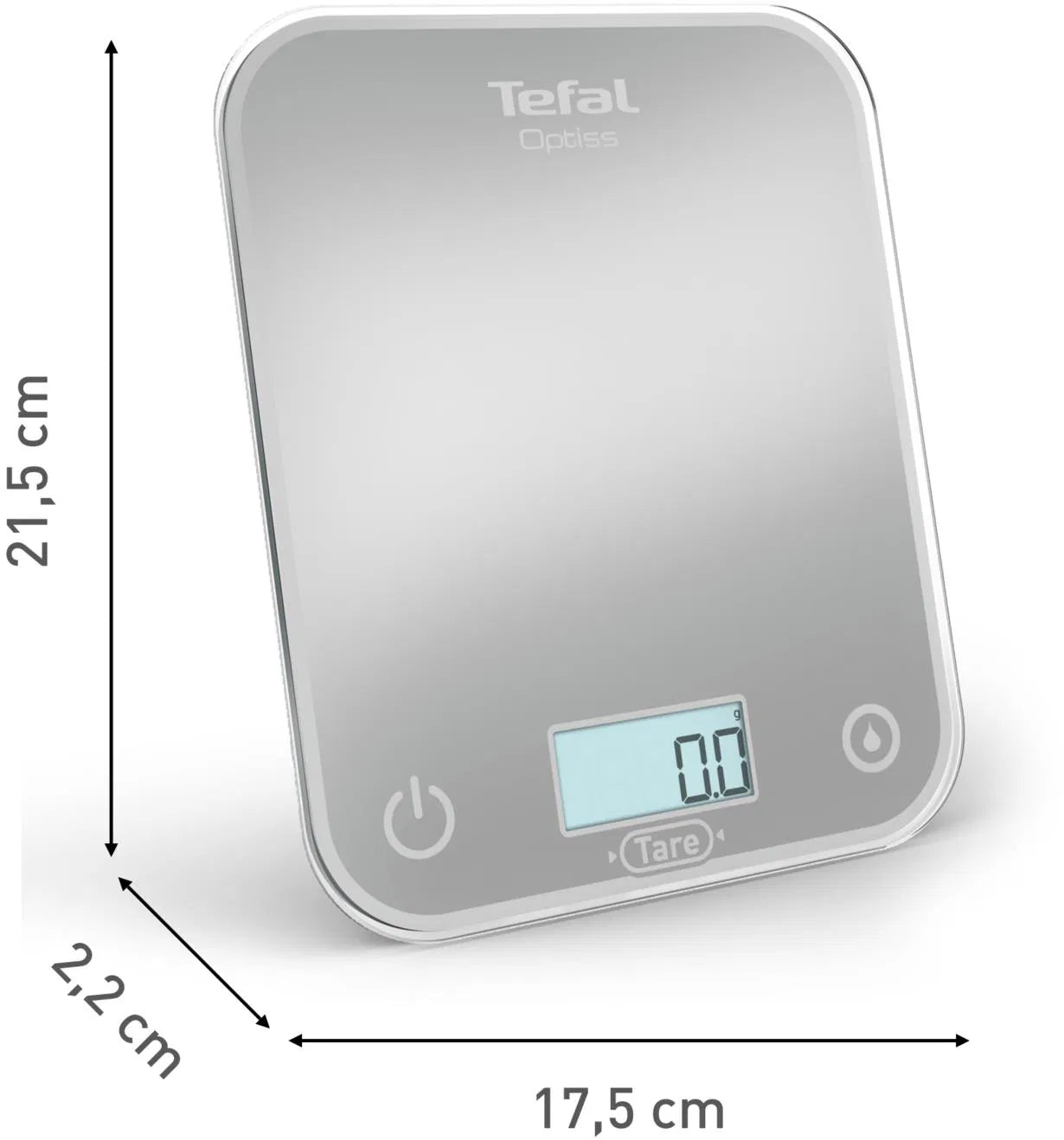 Tefal BC50U4V0  Kitchen Scale – Silver