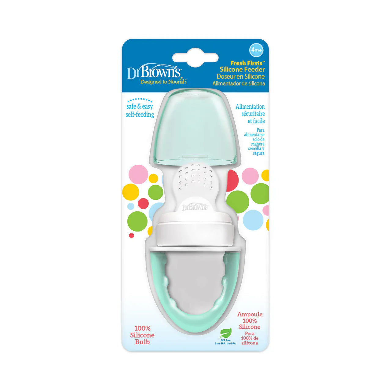 DrBrown's - Silicone Fresh Feeder - 6m+ - Mint