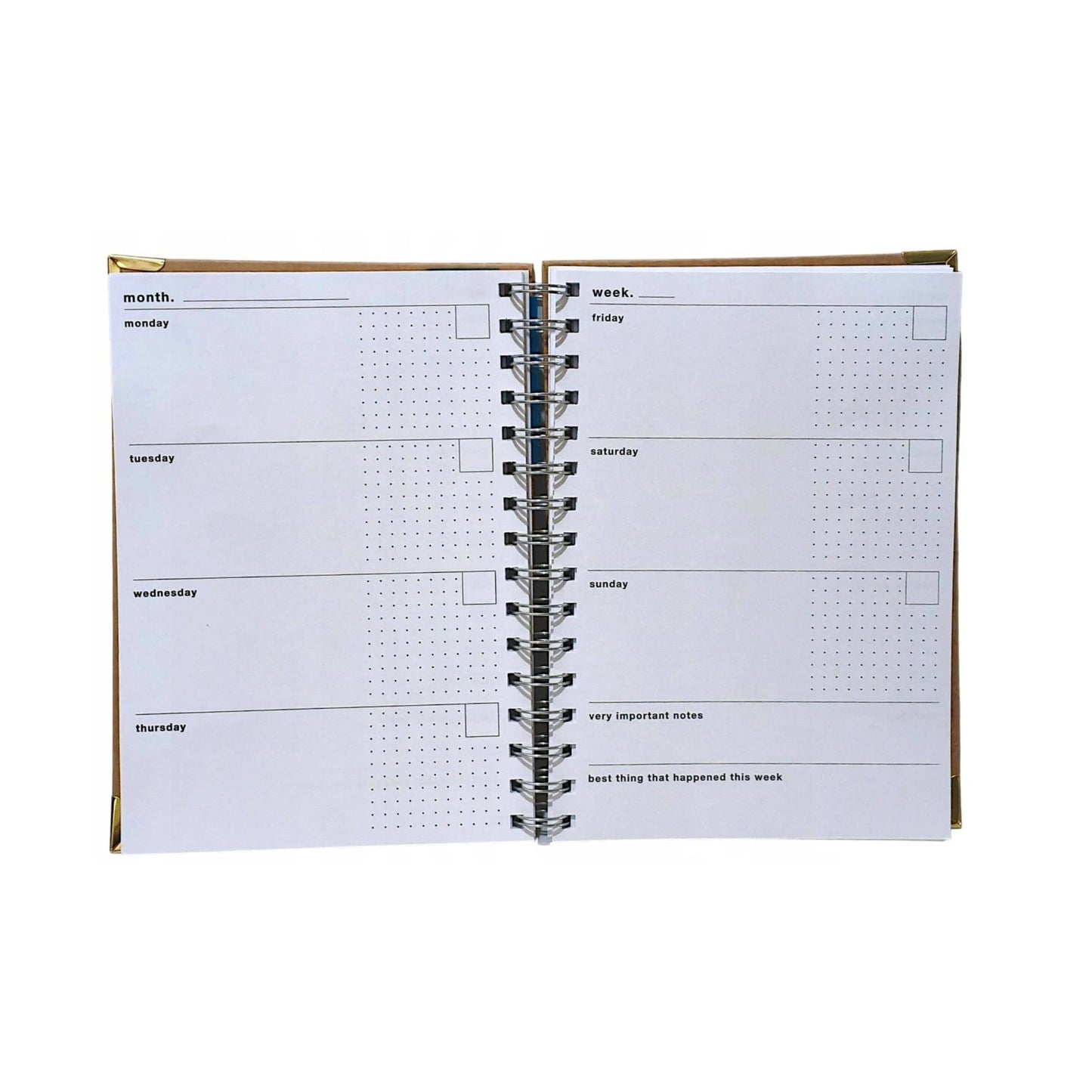 Planner Spiral Block A5