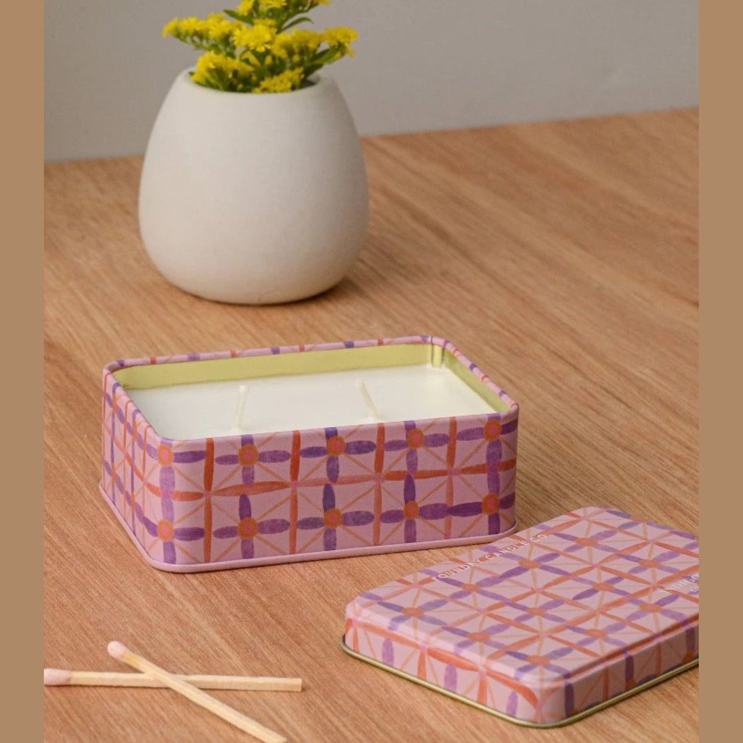 Scented Tin Candle