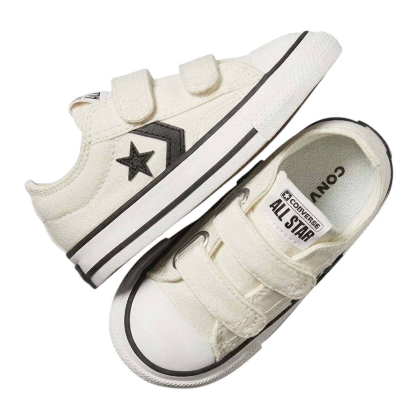 Star Player 76 2V Trainers Kids Boy's Textured Shoes,White