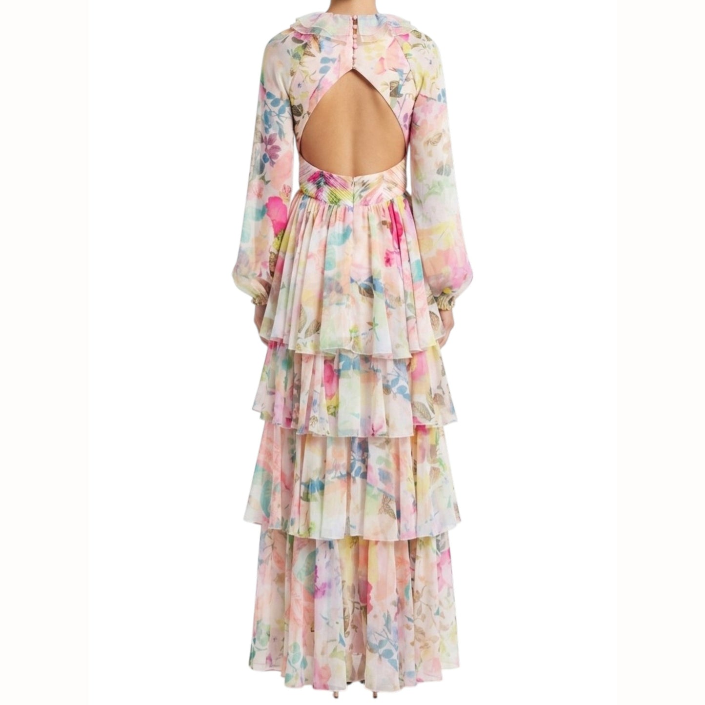 Women's Floral Printed Dress,Multi