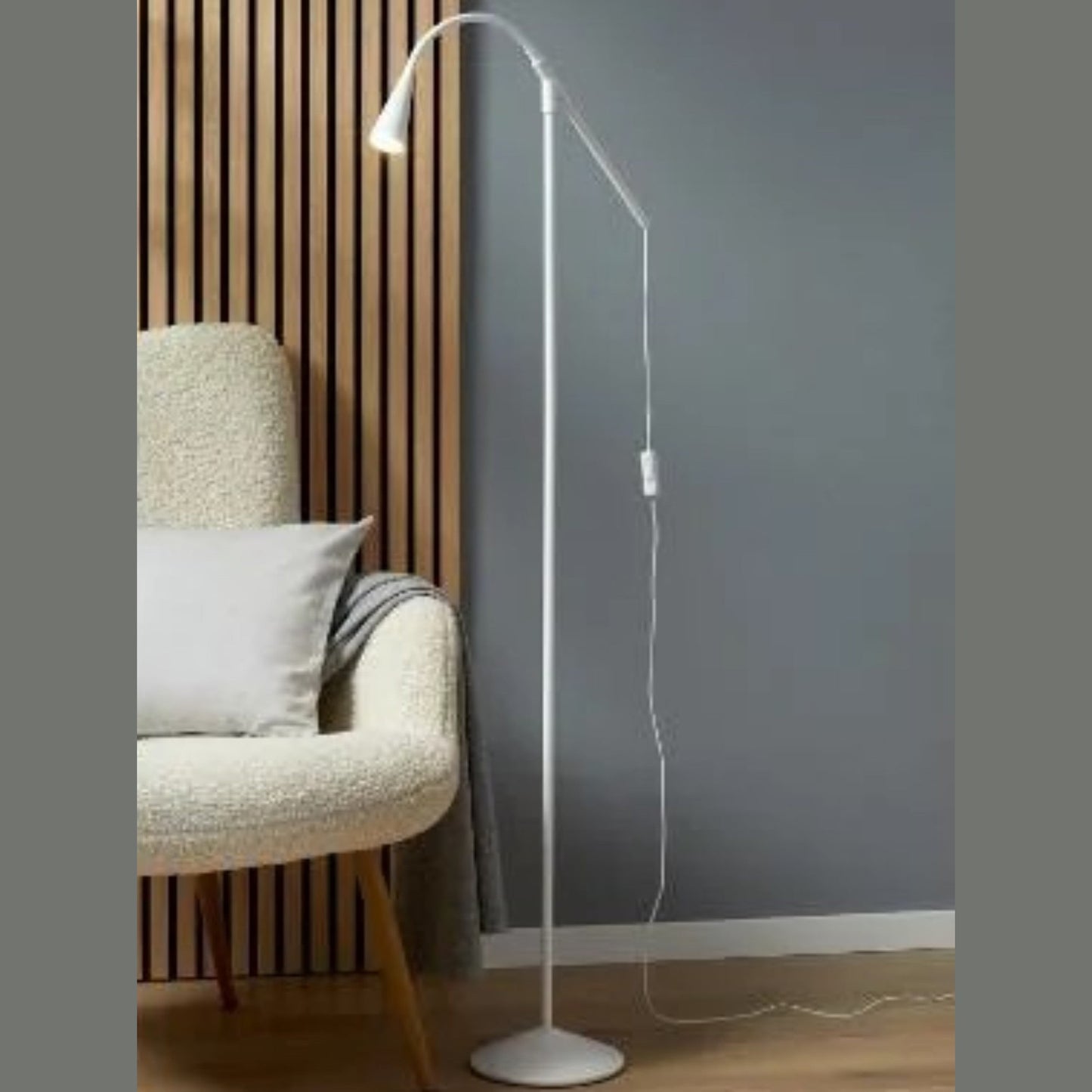 Led Floor Lamp (White)