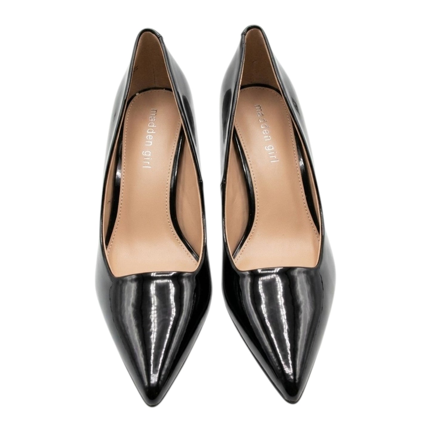 Women's Plain Heeled Shoes,Black