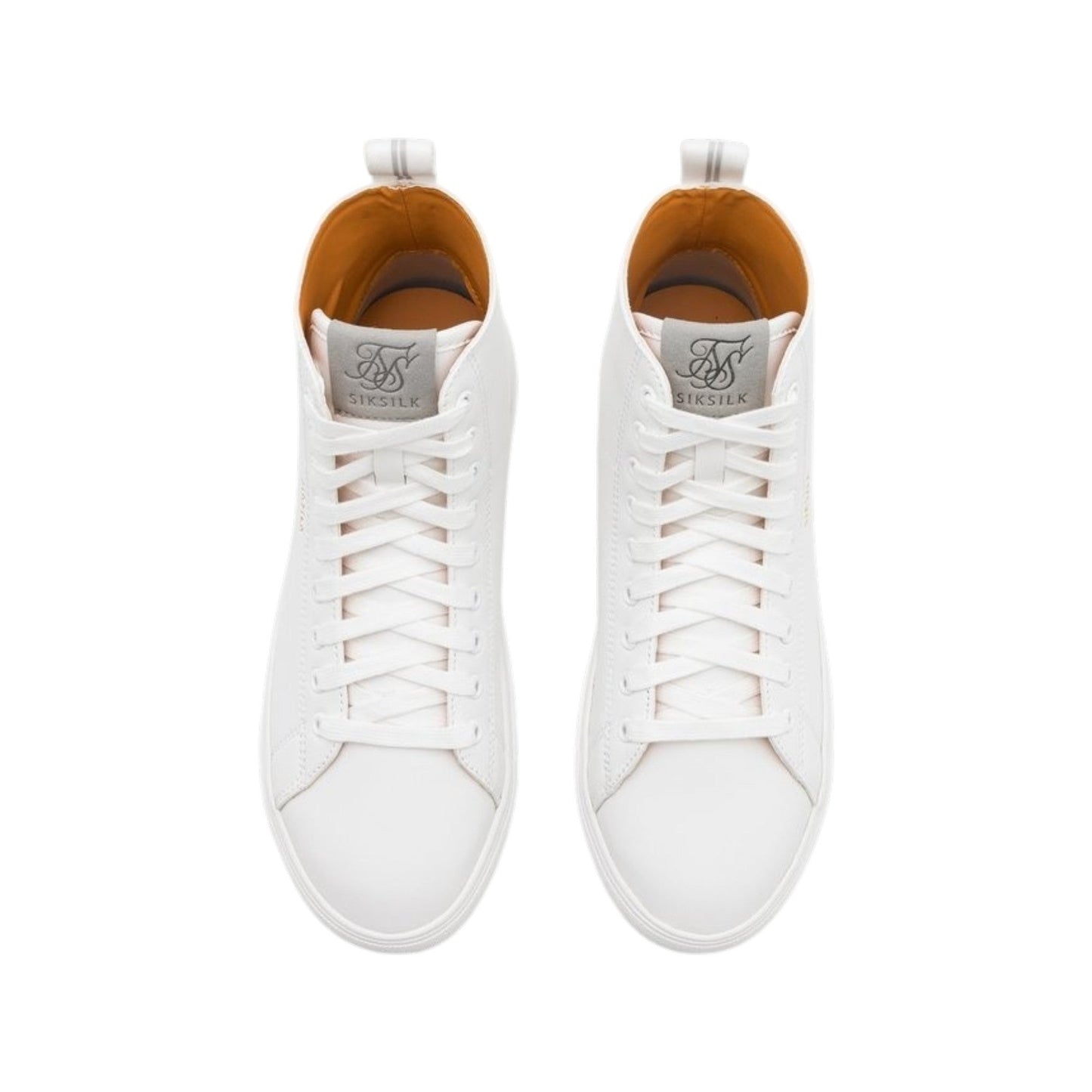 Women's Plain Shoes High Top,White