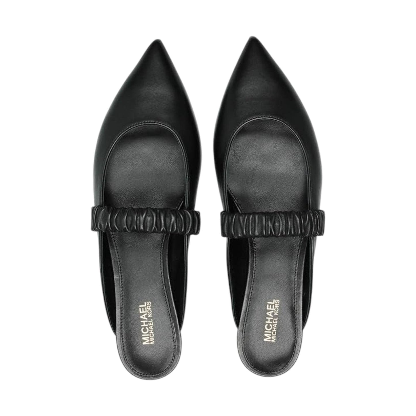 Women's Plain Raleigh Flex Flats Shoes,Black