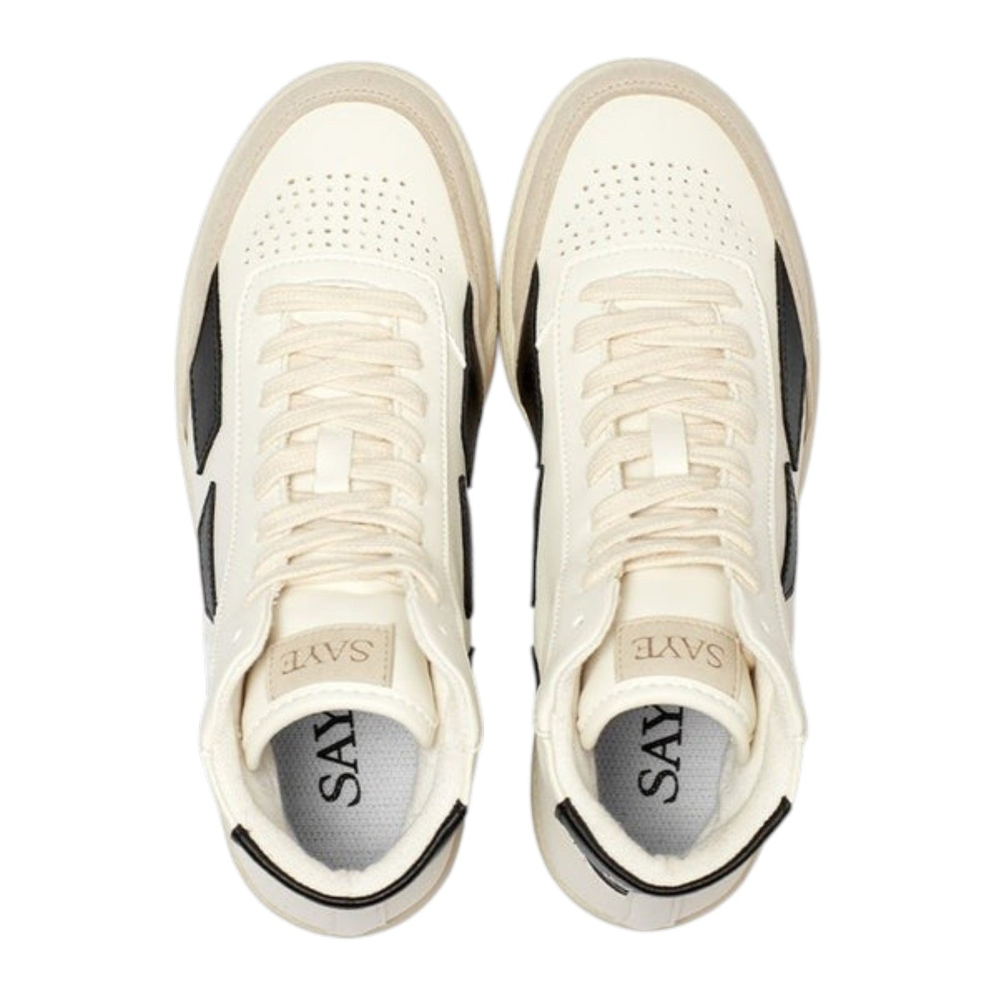 Kids Boy's Logo Patched Shoes High Top,Off White