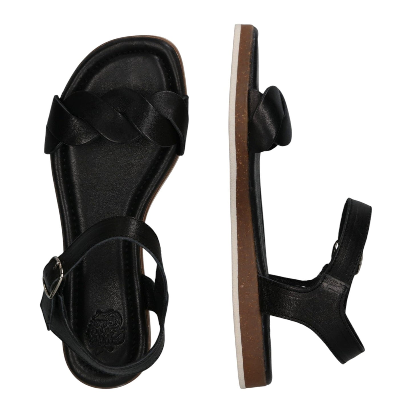 Women's Plain Sandals,Black