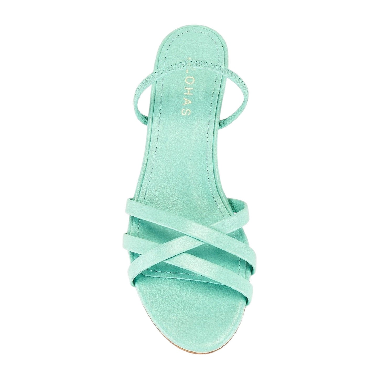 Women's Plain Heeled Shoes,Turquoise Blue