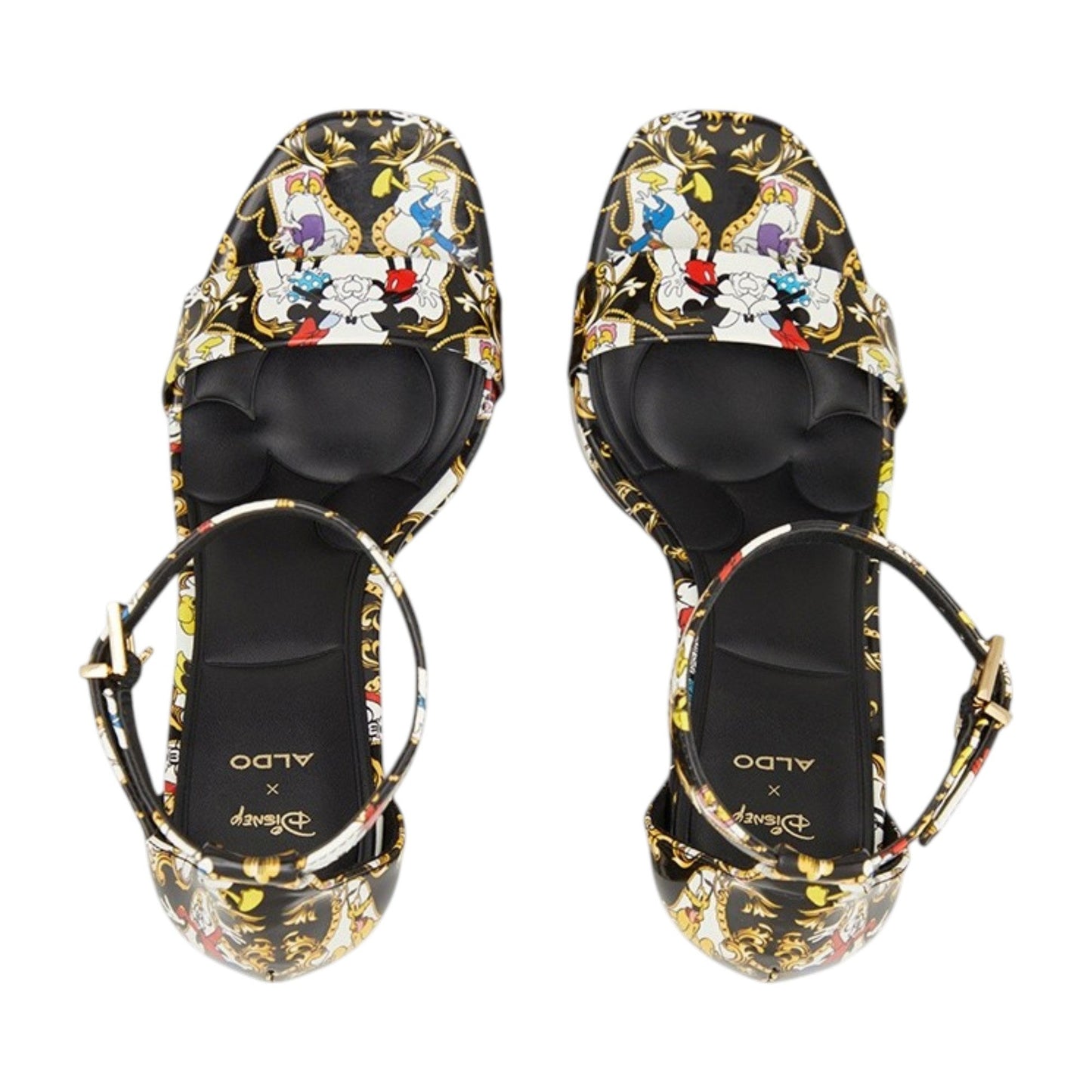 Women's Printed Heeled Shoes,Multi