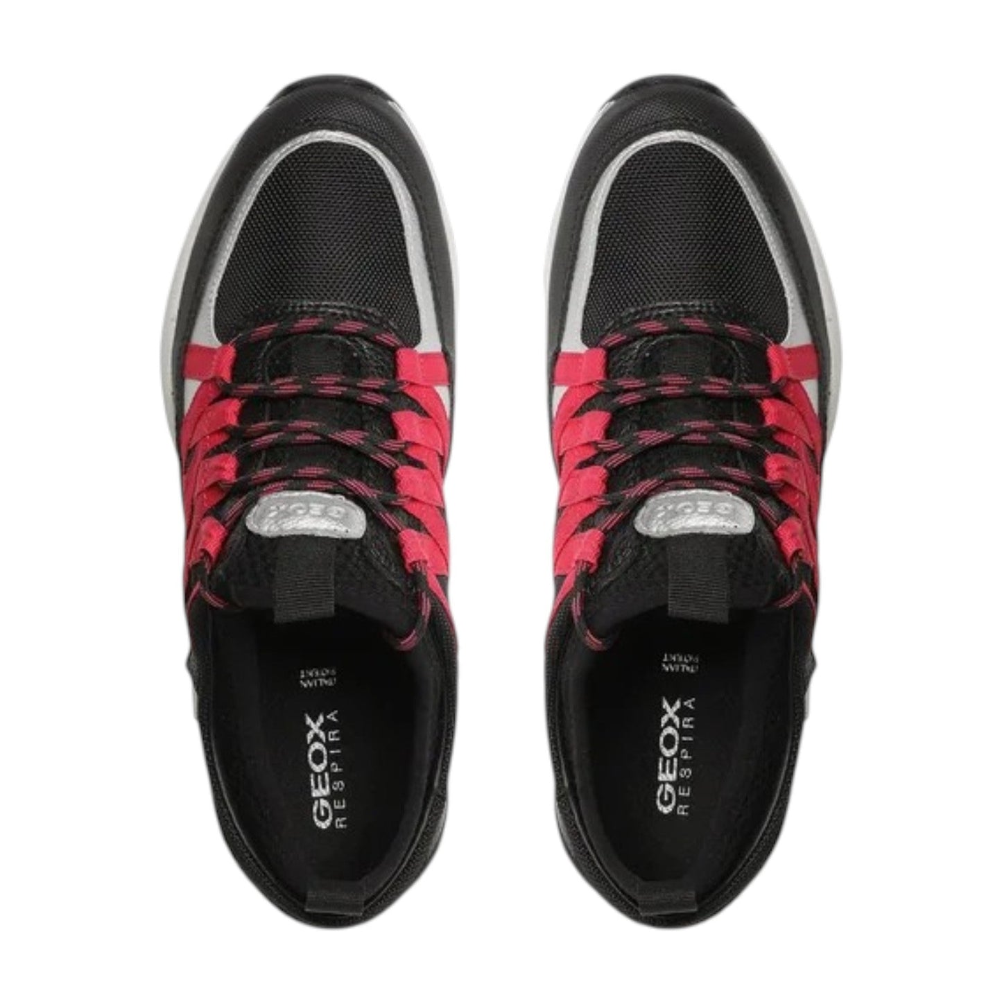 Geox D Braies B Abx Women's Colorblocked Shoes,Black