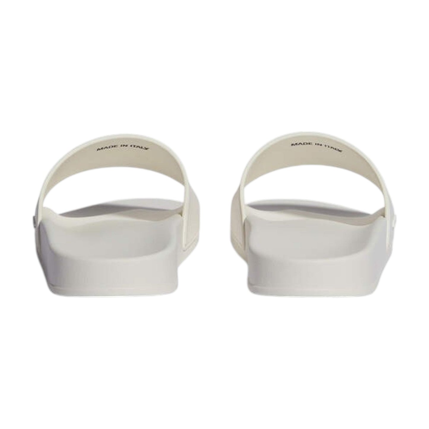 Men's Logo Patched Slippers,Off White
