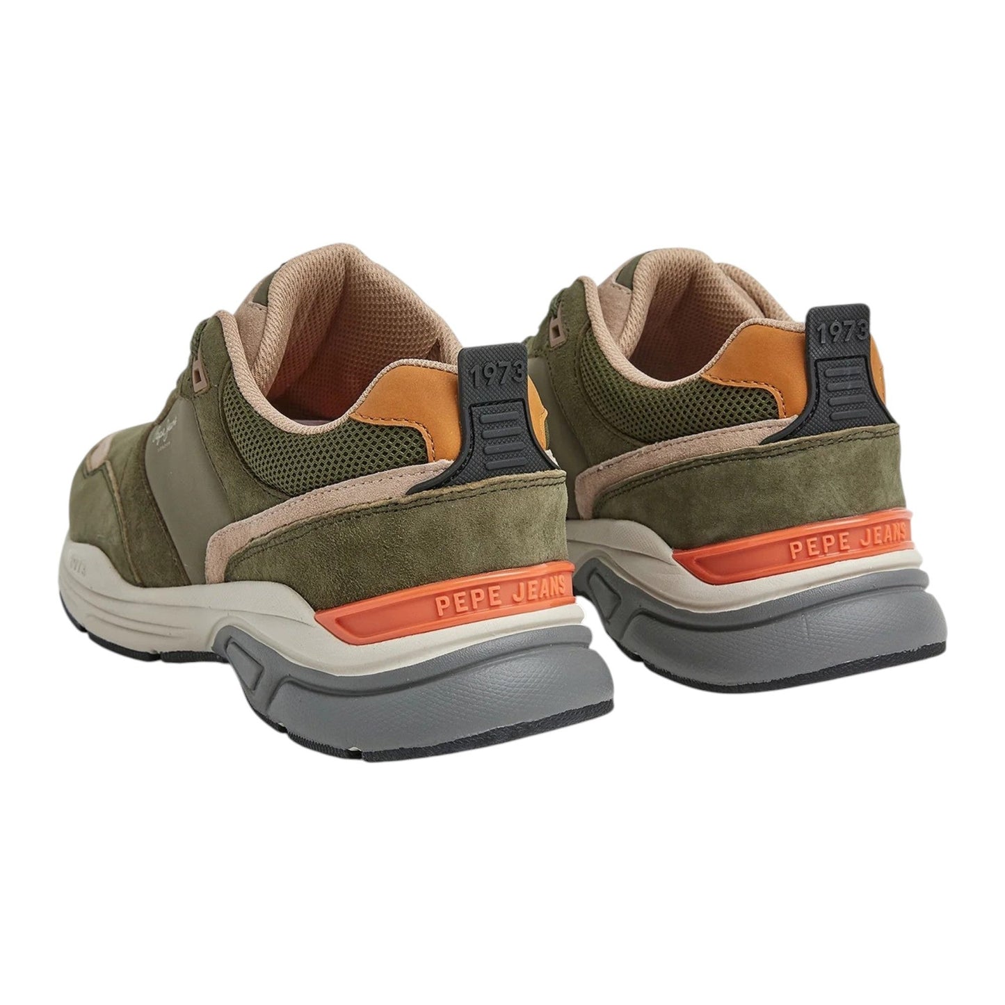 Men's Textured Shoes,Olive