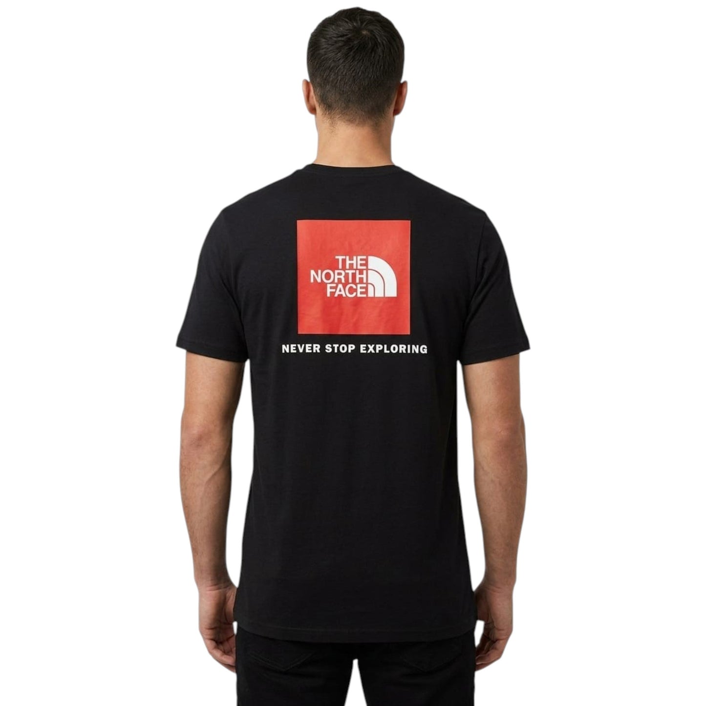 Men's Brand Logo Printed Top,Black