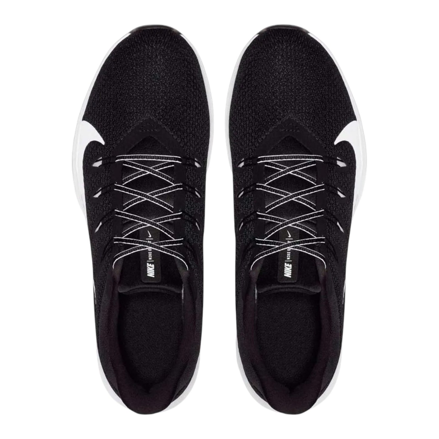 Quest 2 Men's Logo Patched Shoes,Black