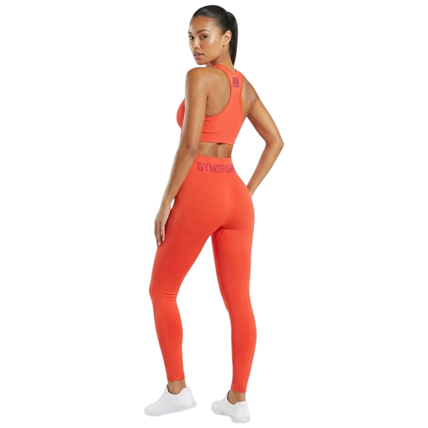 Women's Plain Legging,Orange