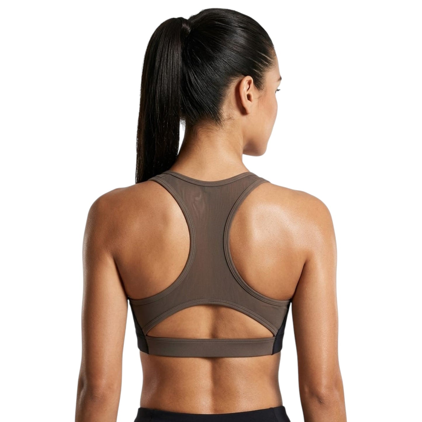 Women's Colorblocked Sport Bra,Dusty Olive