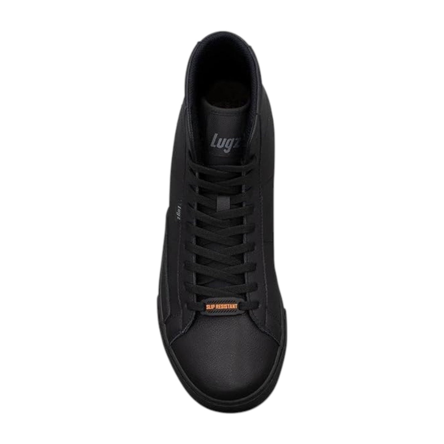 Men's Plain High Top Shoes,Black