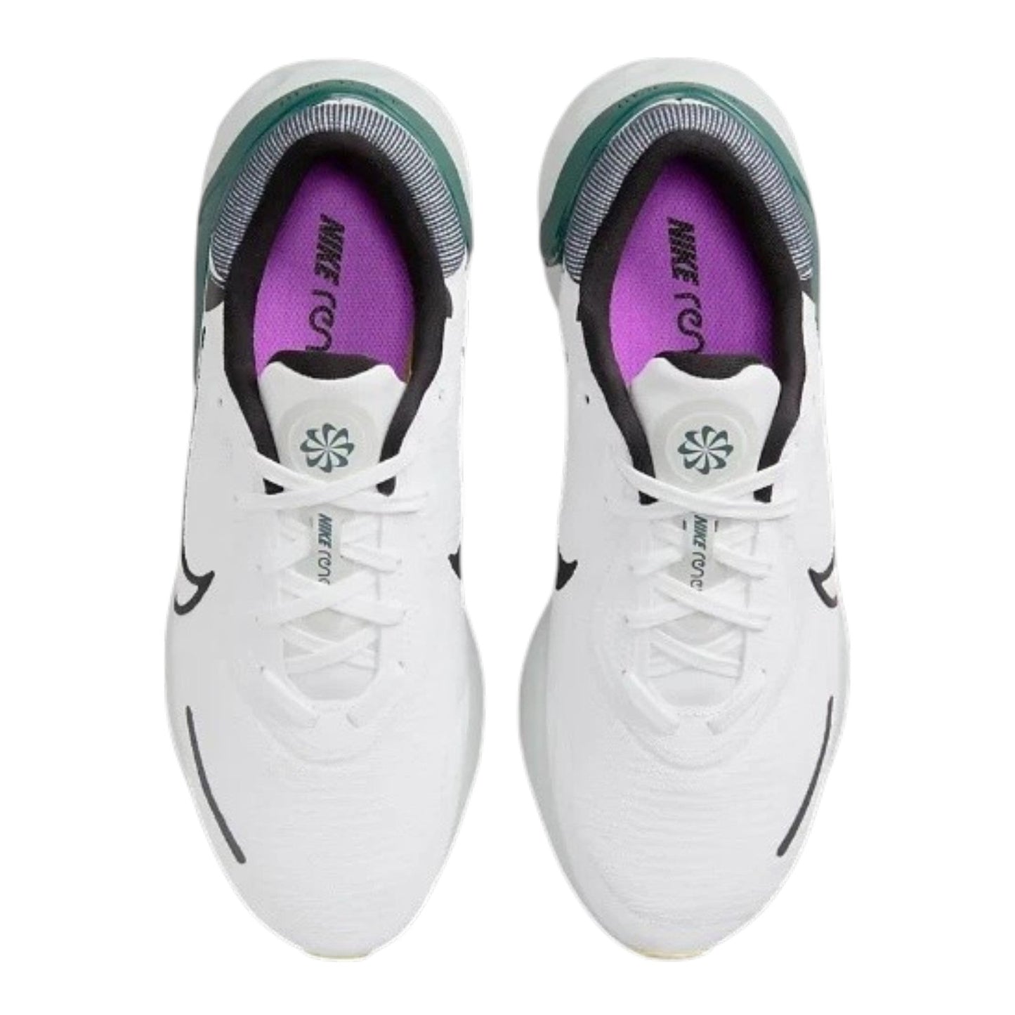 Renew Men's Logo Patched Shoes,White