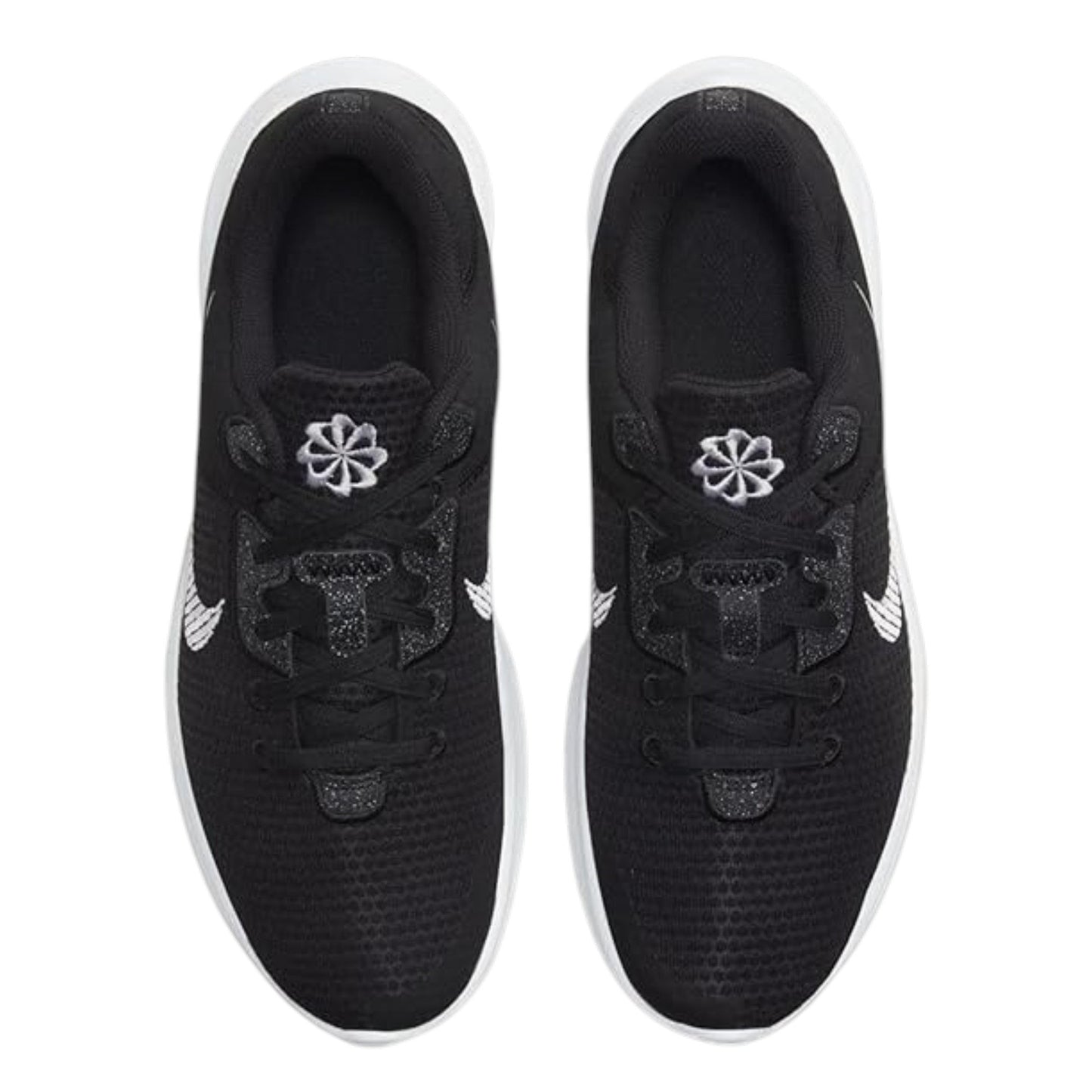 Flex Experience Men's Logo Patched Shoes,Black