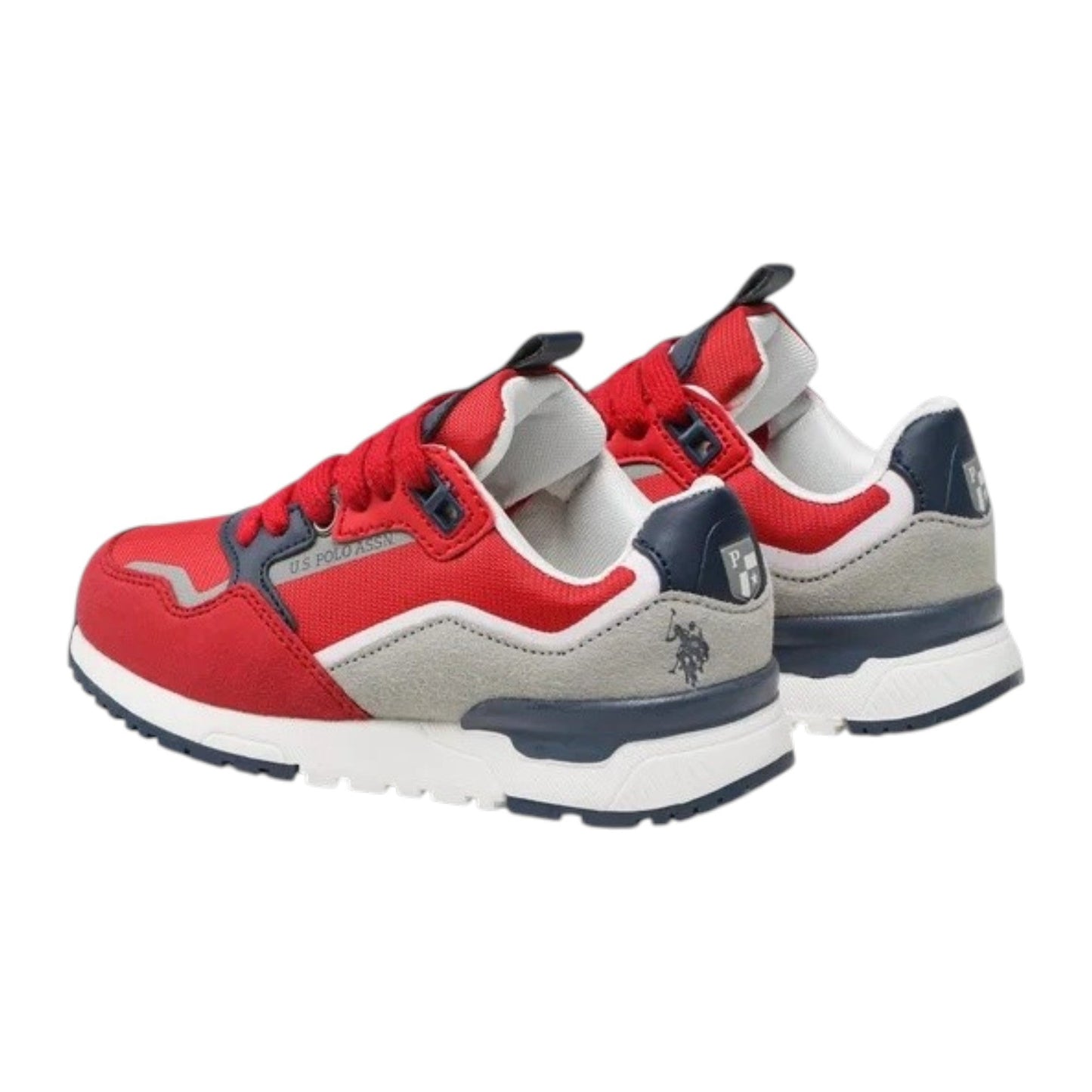 Kids Boy's Colorblocked Shoes,Red