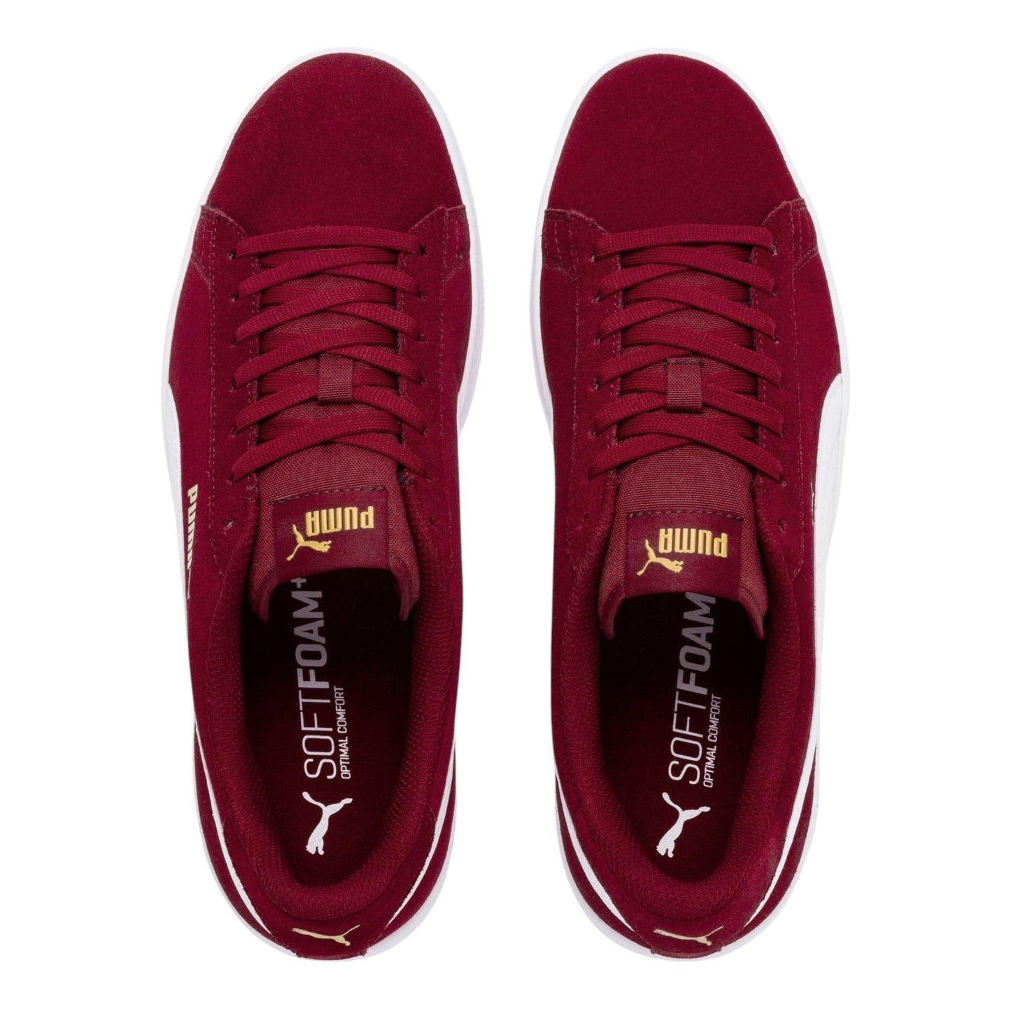 Men's Colorblocked Shoes,Burgundy