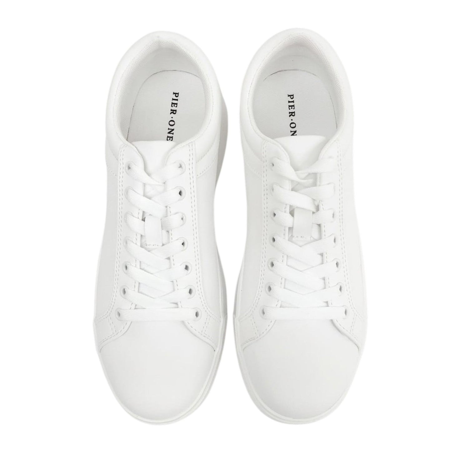 Men's Plain Shoes,White