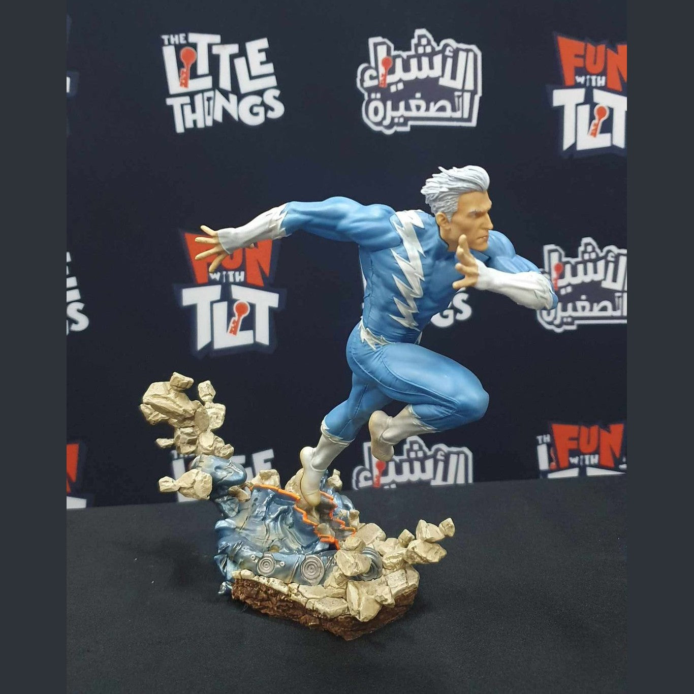MARVEL COMICS QUICKSILVER BDS ART SCALE 1/10 BY IRON STUDIOS [Damaged Box] - Medaid International