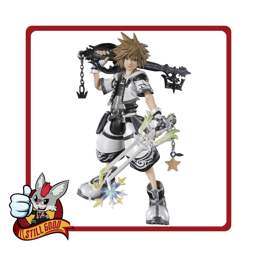 Disney Kingdom Hearts No. 1 Sora Action Figure [Damaged Box] - Medaid International