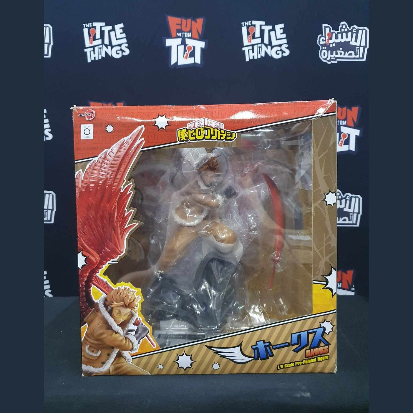 My Hero Academia ARTFX J Hawks [Damaged Box] - Medaid International