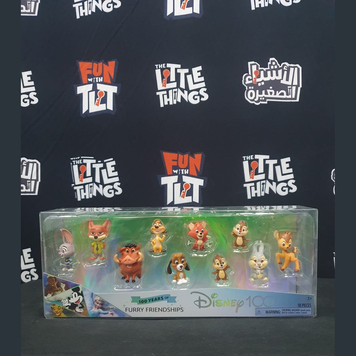 Disney D100 Celebration Figures ( Furry Friendships ) by Just Play [DAMAGED BOX] - Medaid International