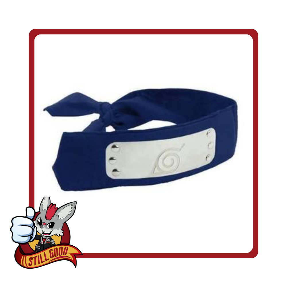 Naruto Shippuden Headband Konoha - Blue [Damaged Box] - Medaid International
