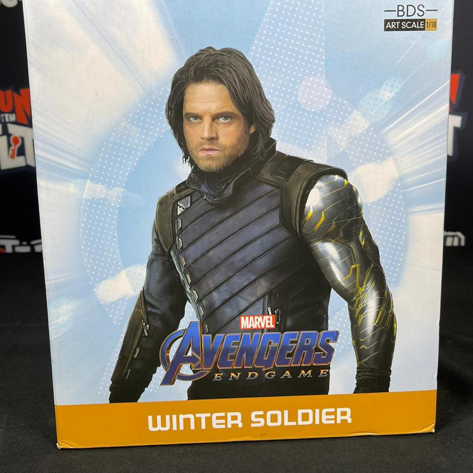 Marvel Avengers: Endgame Winter Soldier BDS 1/10 Art Scale Statue by Iron Studios  [Damaged Box] - Medaid International
