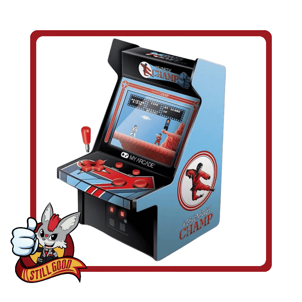 Micro Player : 6.75" Karate Champ - Blue & Black [DAMAGED BOX] - Medaid International