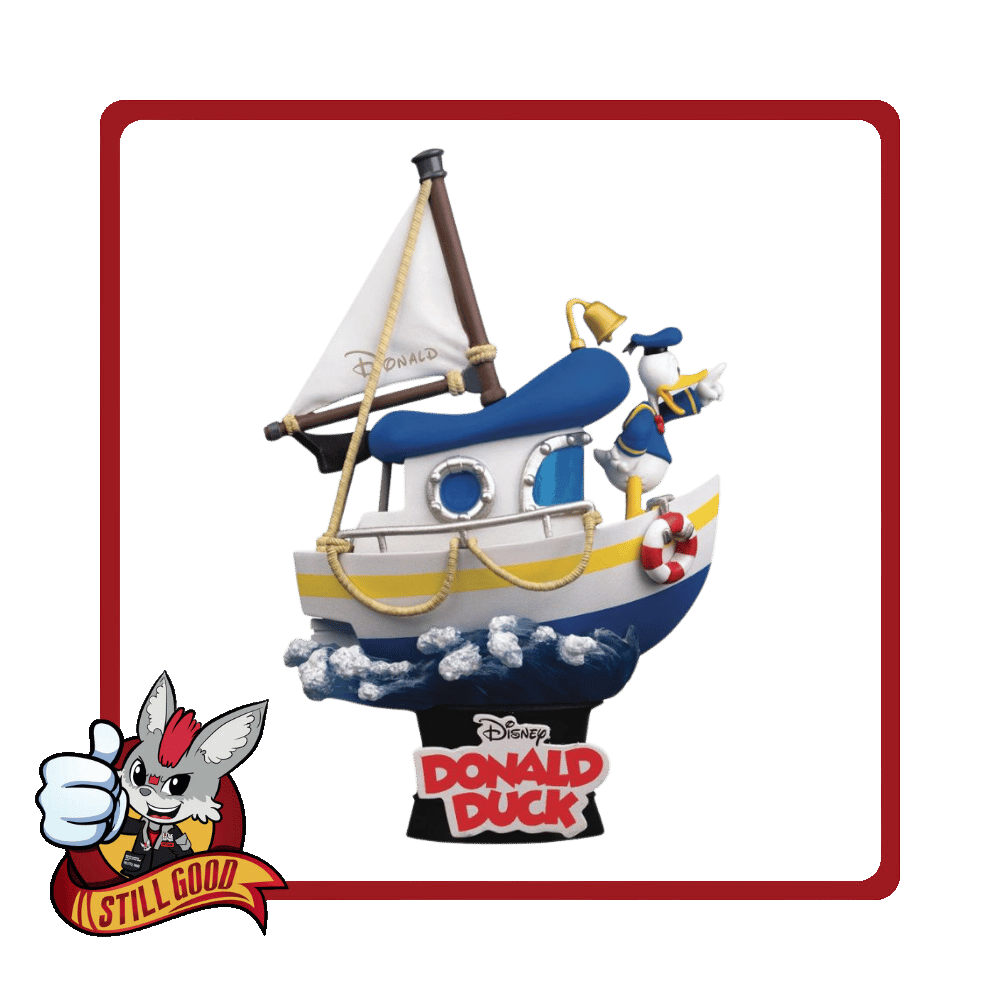 Disney Donald Duck's Boat Diorama Stage by Beast Kingdom (DS-029) [Damaged Box] - Medaid International